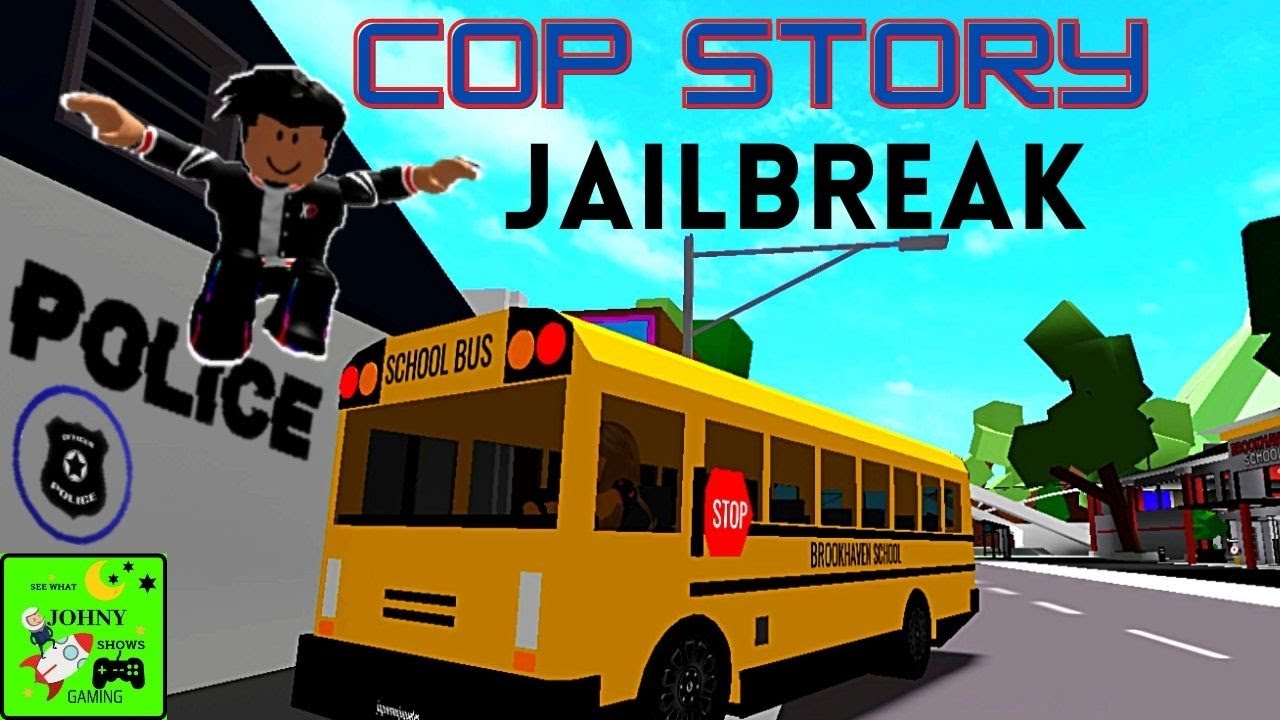 Johny Shows Brookhaven RP Police Story Police Series Mike Escapes Jail