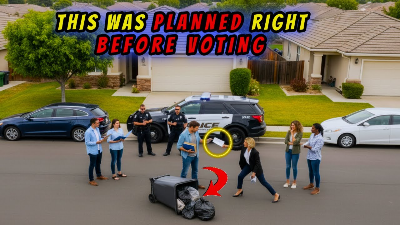 Trash Bin Ambush HOA Starts Harassment Campaign before the vote