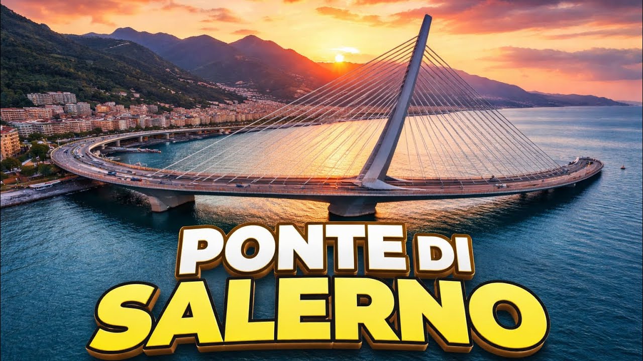 Ponte di Salerno 🇮🇹 | Stunning Views of the Amalfi Coast Gateway