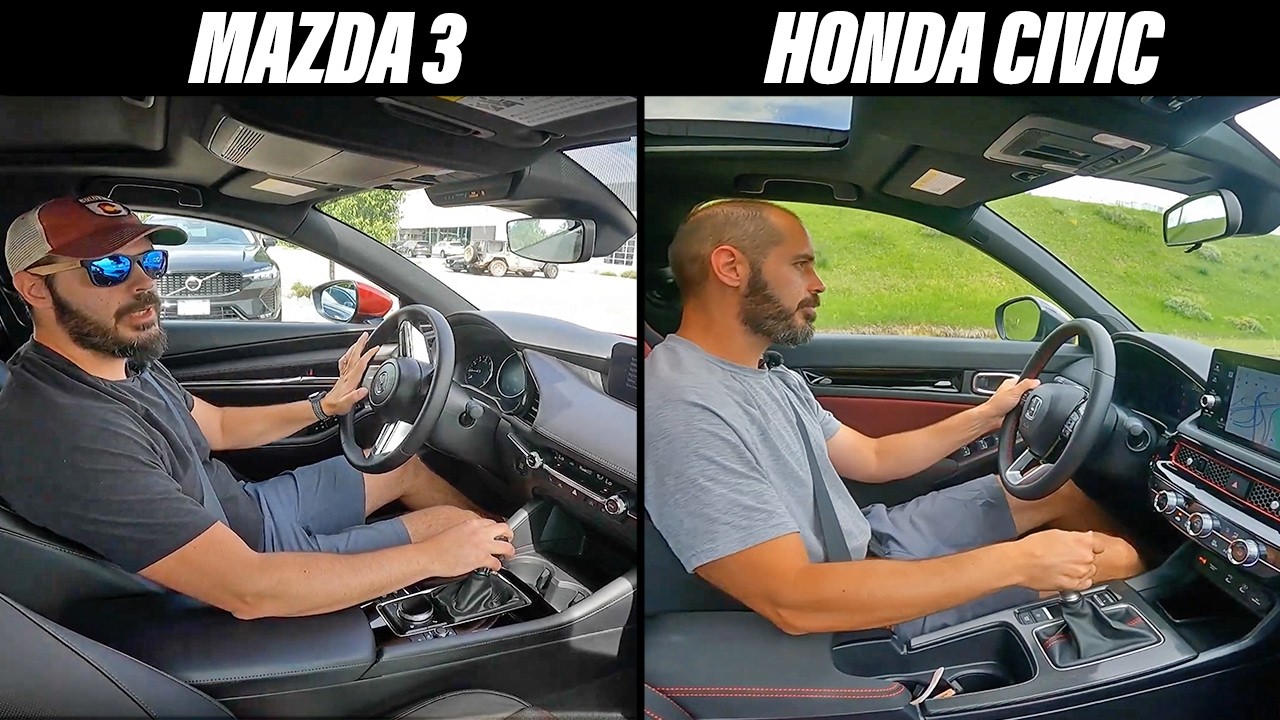 Mazda 3 2026 года против Honda Civic &mdash; какую из них стоит купить и почему?