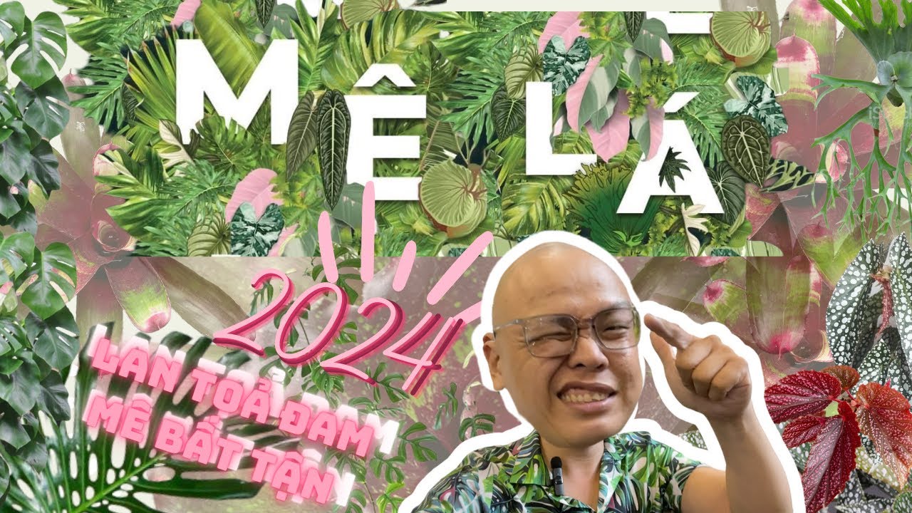 Mê Lá 2024 - Sự kiện kiểng lá , cây trong nhà lớn nhất Việt Nam trong năm