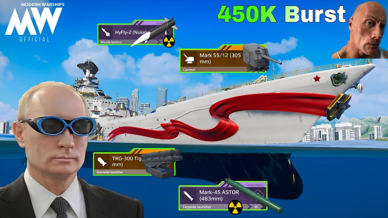 Veliky Most Brutal Build ☠️ Nuclear Combo with 450K+ Burst 🔥 - Modern Warships 