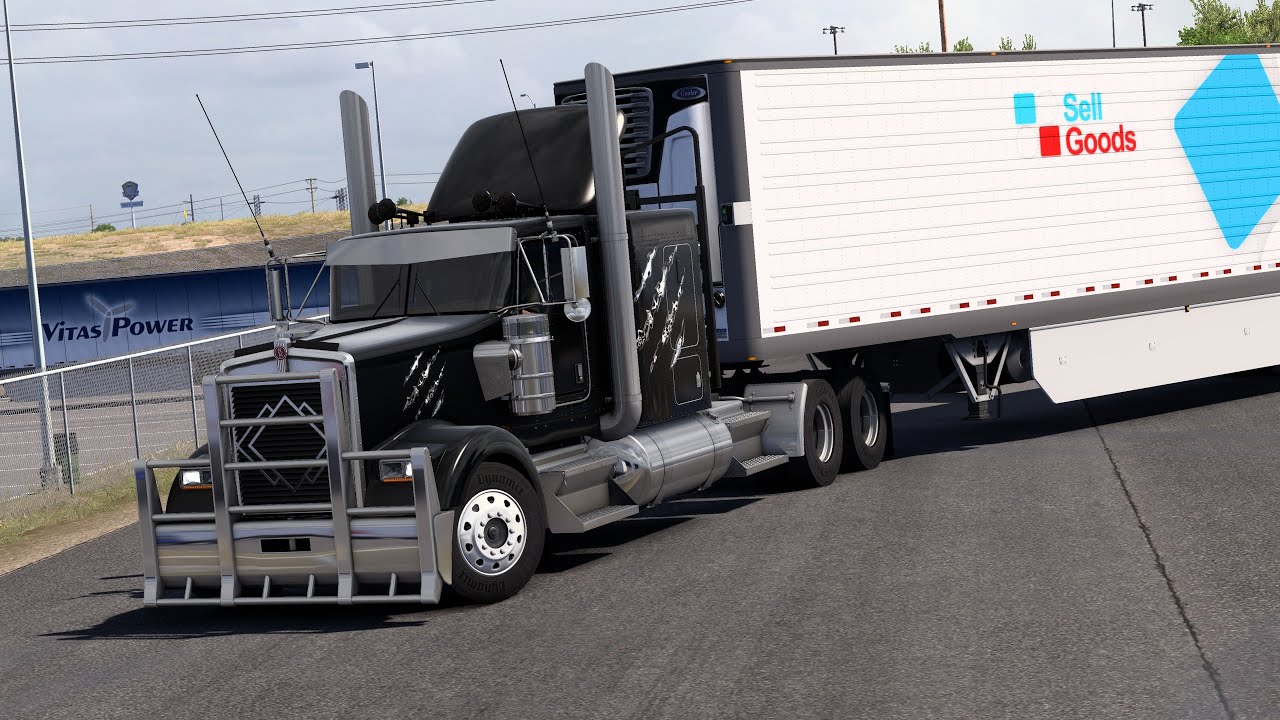 ATS - 1.57 | Kenworth W900 | CAT 3406E 2WS | SlavJerry Engine Sound