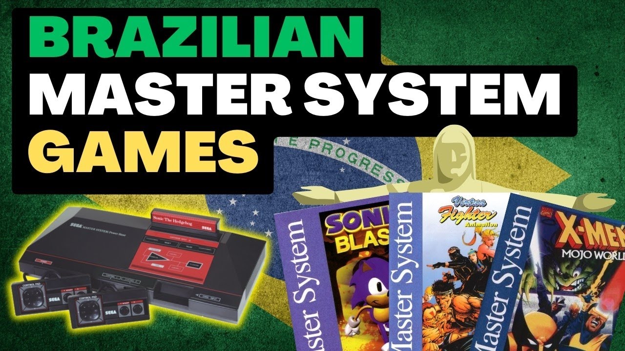 Master System в Бразилии | Все игры Master System TecToy