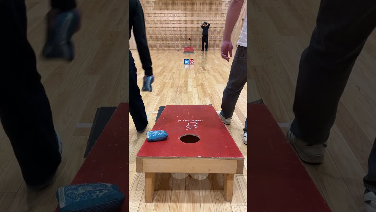 cornhole practice! vol,27