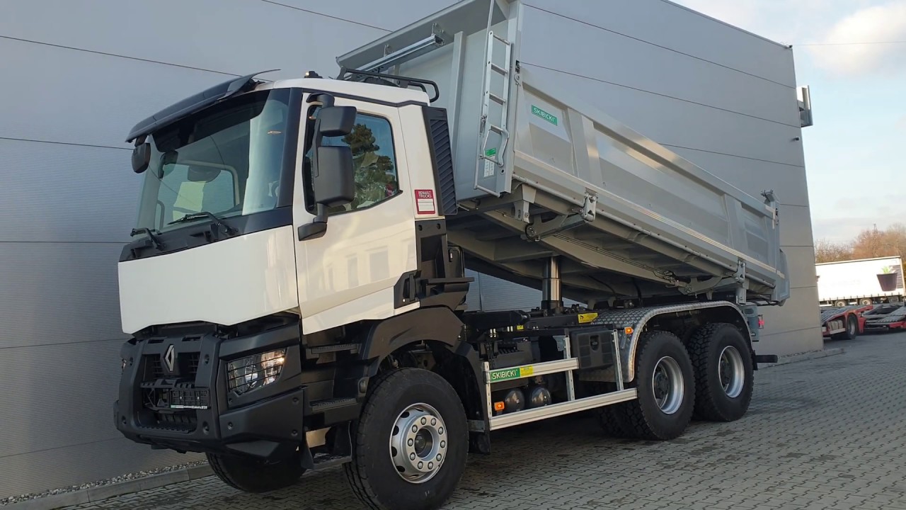 Prezentacja Renault K460 6x4 - wywrotka