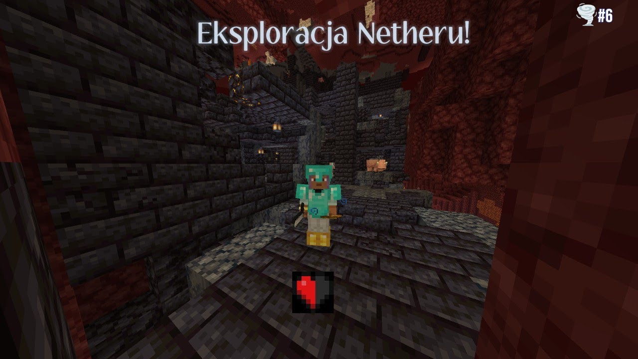 FORTECA I BASTION OBOK SIEBIE?! I BARDZO BLISKA ŚMIERĆ MINECRAFT TORNADO SURVIVAL #6