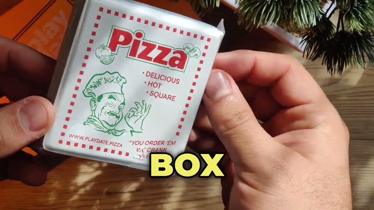 The 'Pizza Box' case for PlayDate!