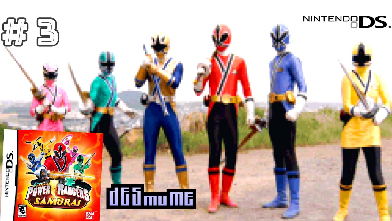 Power Rangers: Samurai (2011) Nintendo DS Gameplay #3 in HD (DeSmuME)