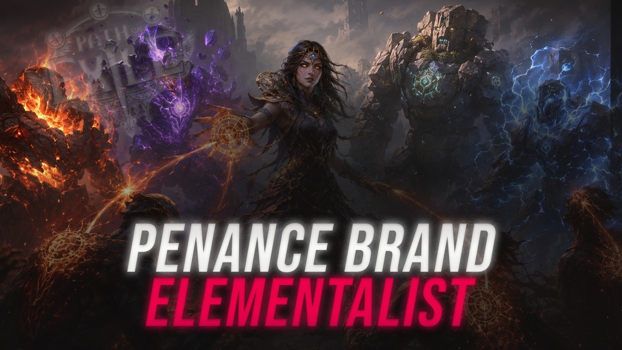 Руководство по сборке для элементалиста с умением &laquo;Поджигание&raquo; (Penance Brand Ignite Elementalist...