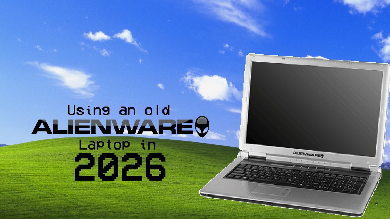 Can I use a ULTRA RARE 2000s Alienware Gaming Laptop in 2026