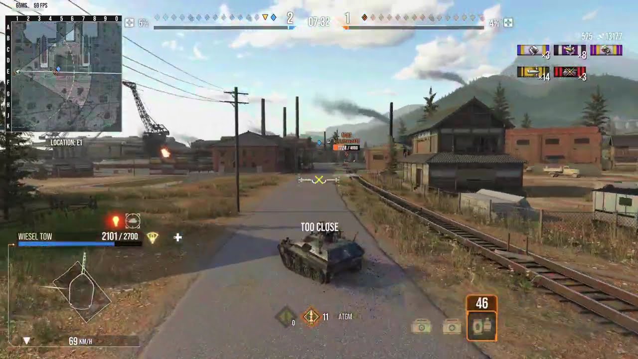 World Of Tanks Console Wiesel 1A1 TOW 4 Kills (M) (The ending)