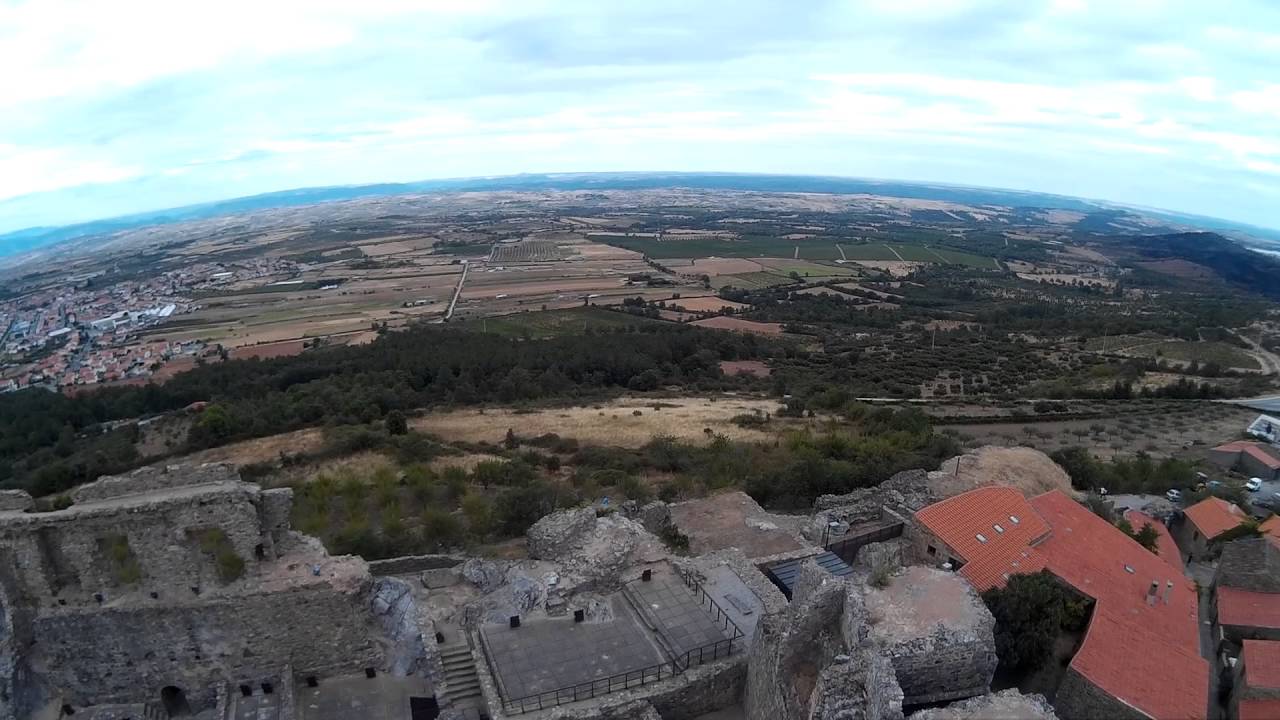 Mata de Lobos, Vale do Águeda, Castelo Rodrigo by air