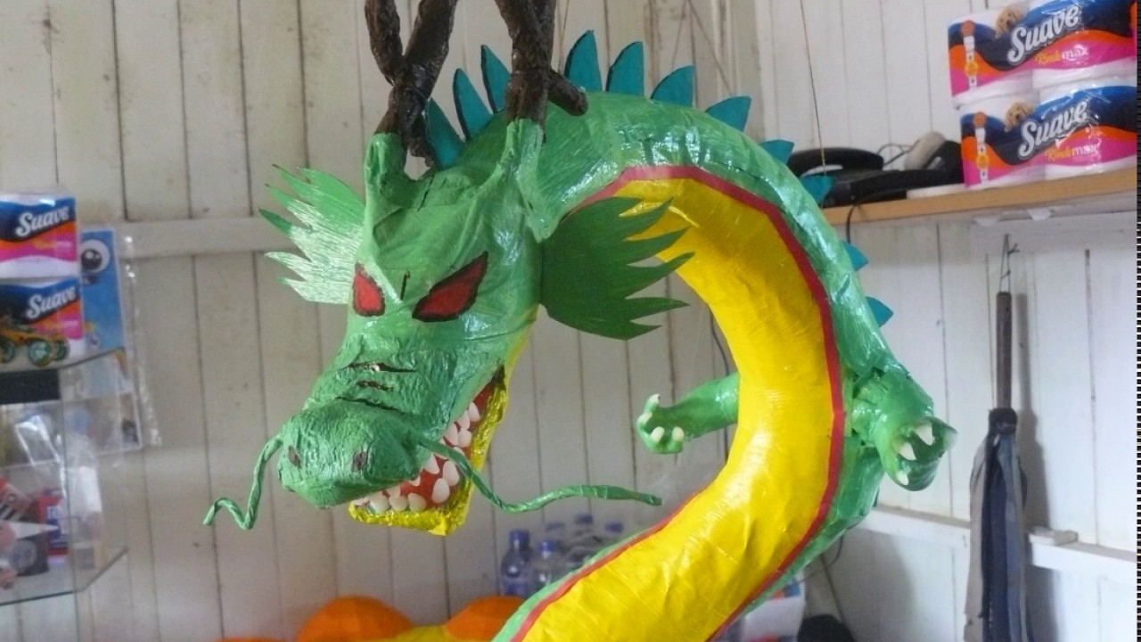 shenlong hecho de papel