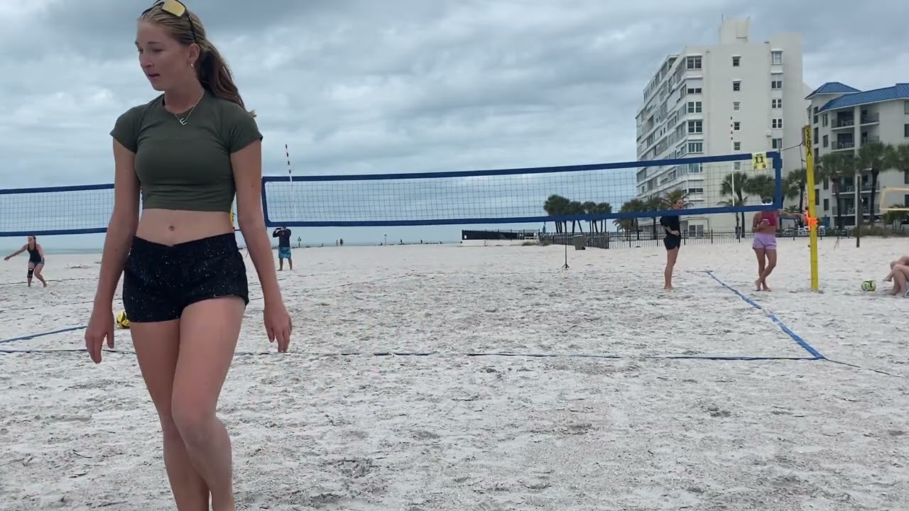 SSOVA Pool Play Women’s AA Paula Graudina, and Elsa Schroth