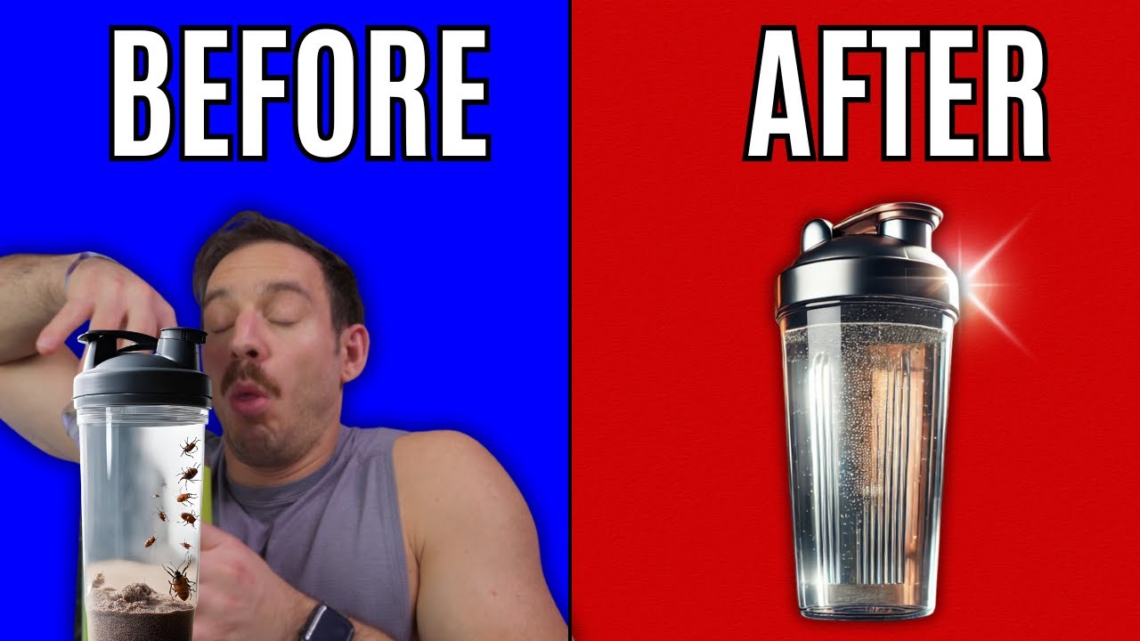 What's the BEST WAY to CLEAN Protein Shaker Cups?
