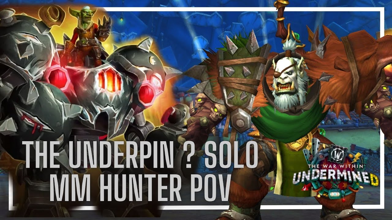 MM Hunter Solo The Underpin ? | My New Nemesis | 11.1