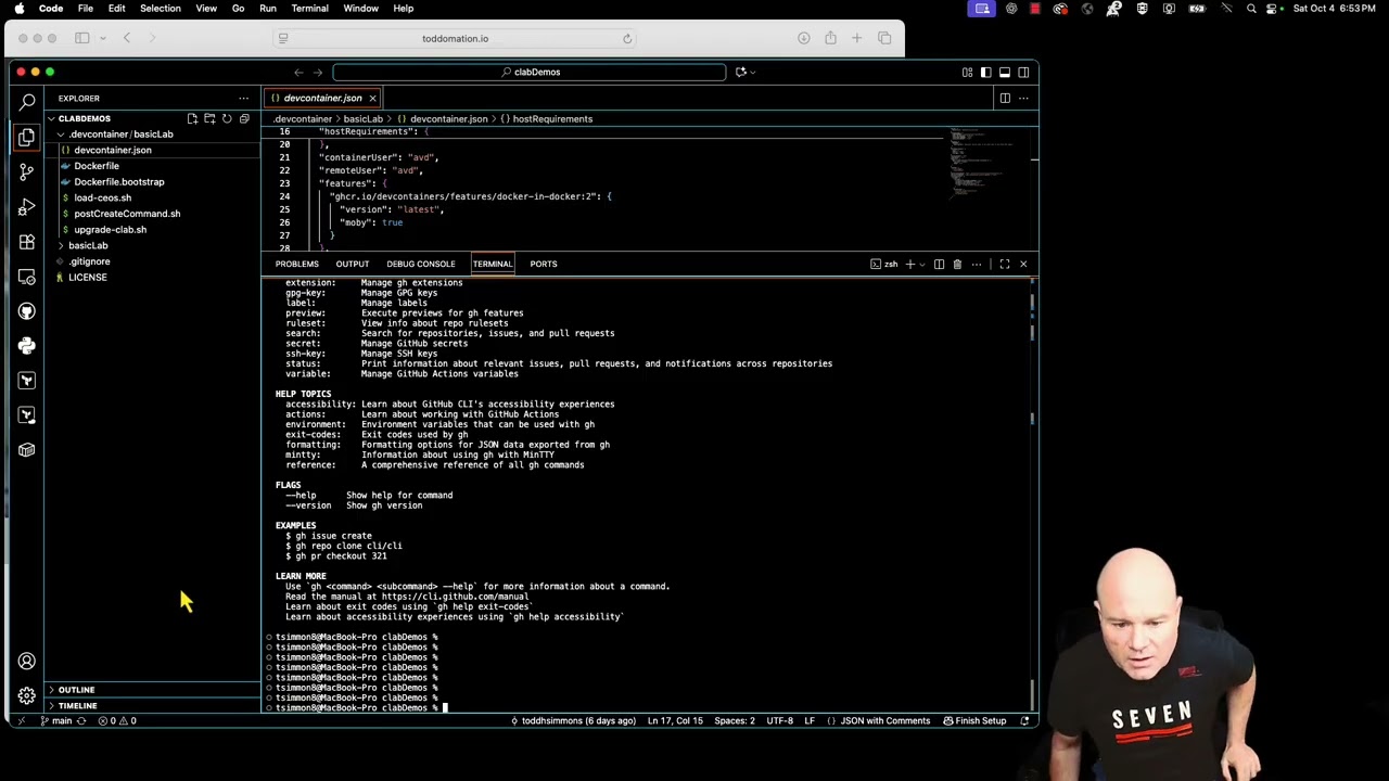 Install GitHub CLI and Authenticate for Codespaces