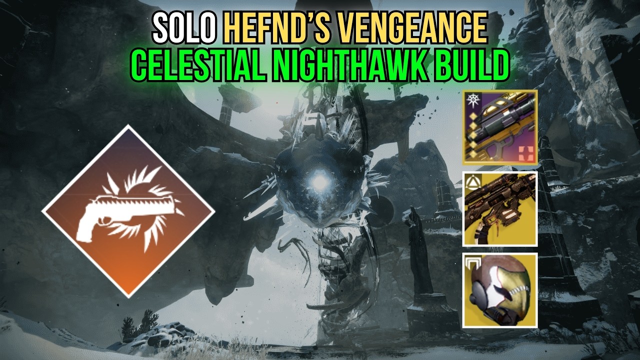 Solo Hefnd's Vengeance With Celestial Nighthawk Build | Monument of Triumph