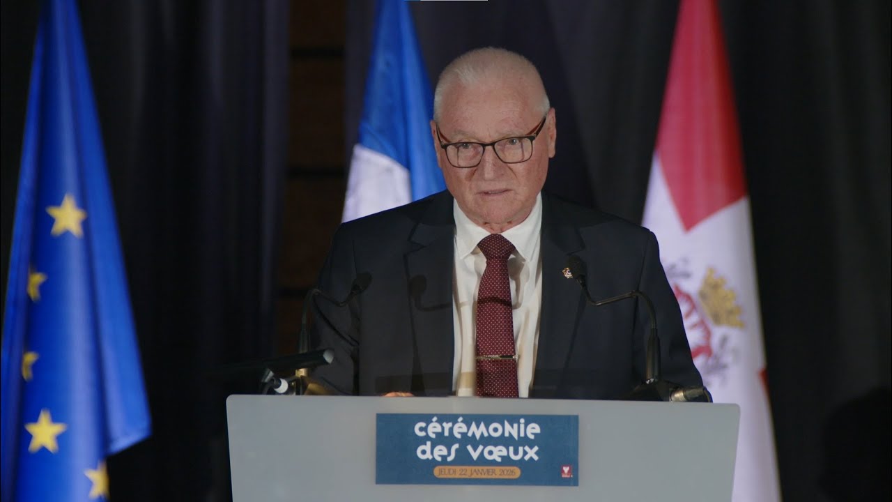 La cérémonie des voeux à la population de Rumilly 2026