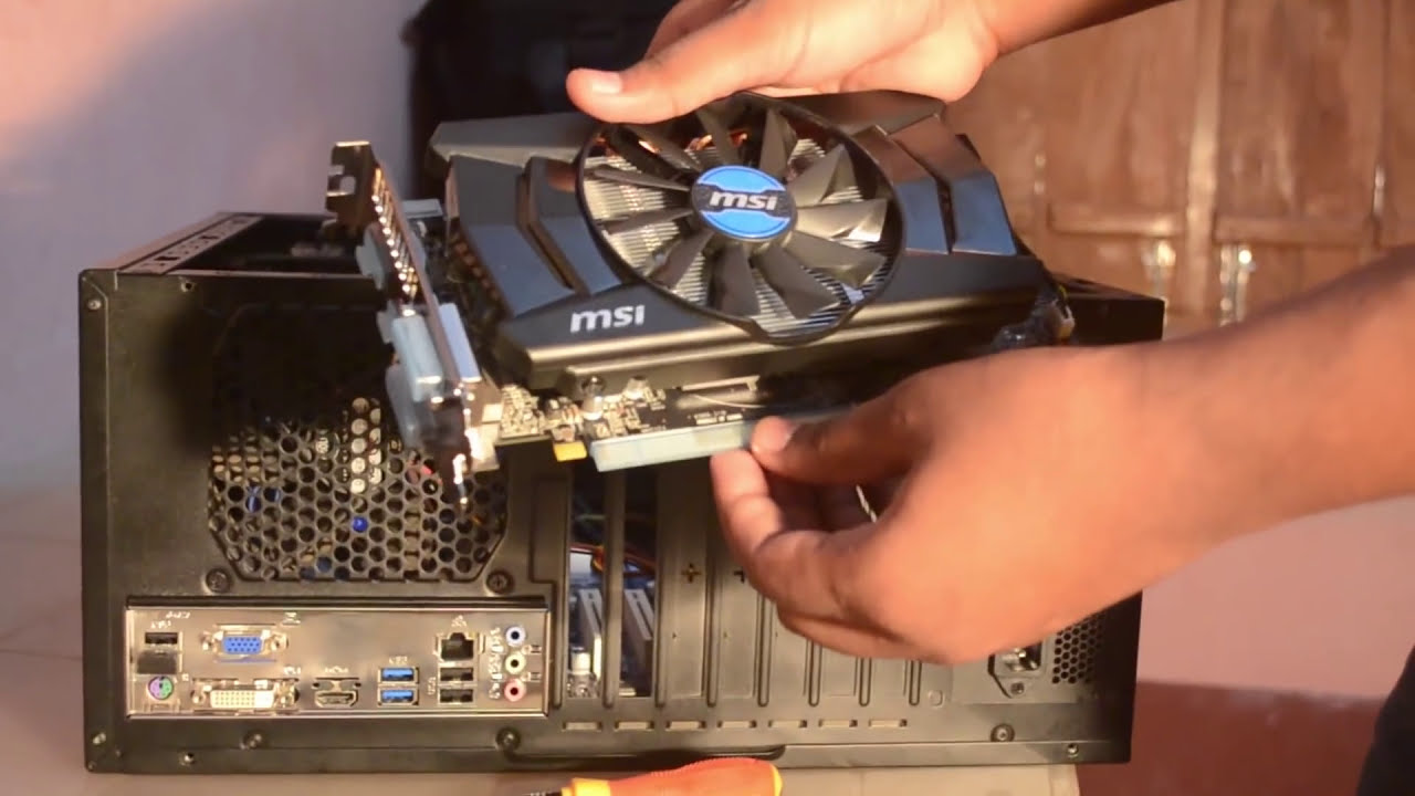 How to Install a Graphics Card/ Installing MSI R7 265 OC