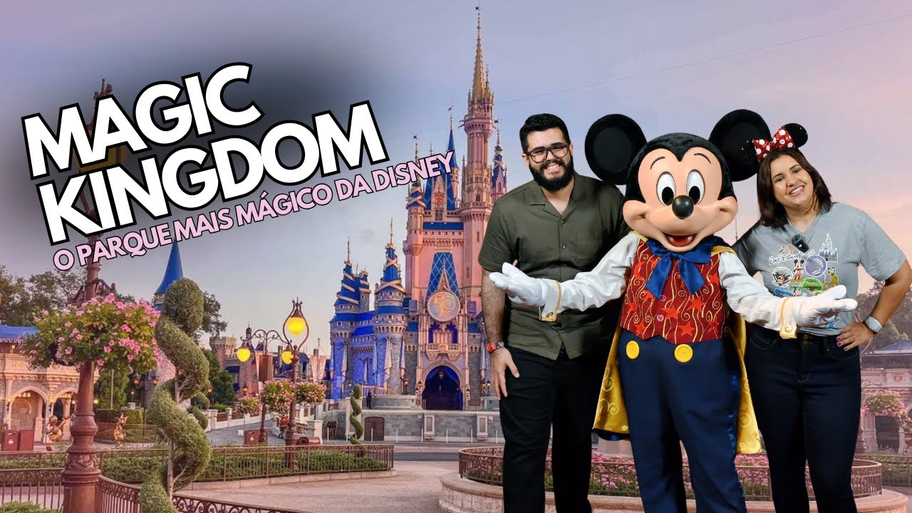 O PARQUE MAIS MÁGICO DA DISNEY | #3 VLOG ORLANDO