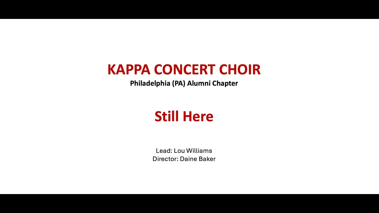 ΚΑΨ   Phila. Alumni Chapter - Still Here