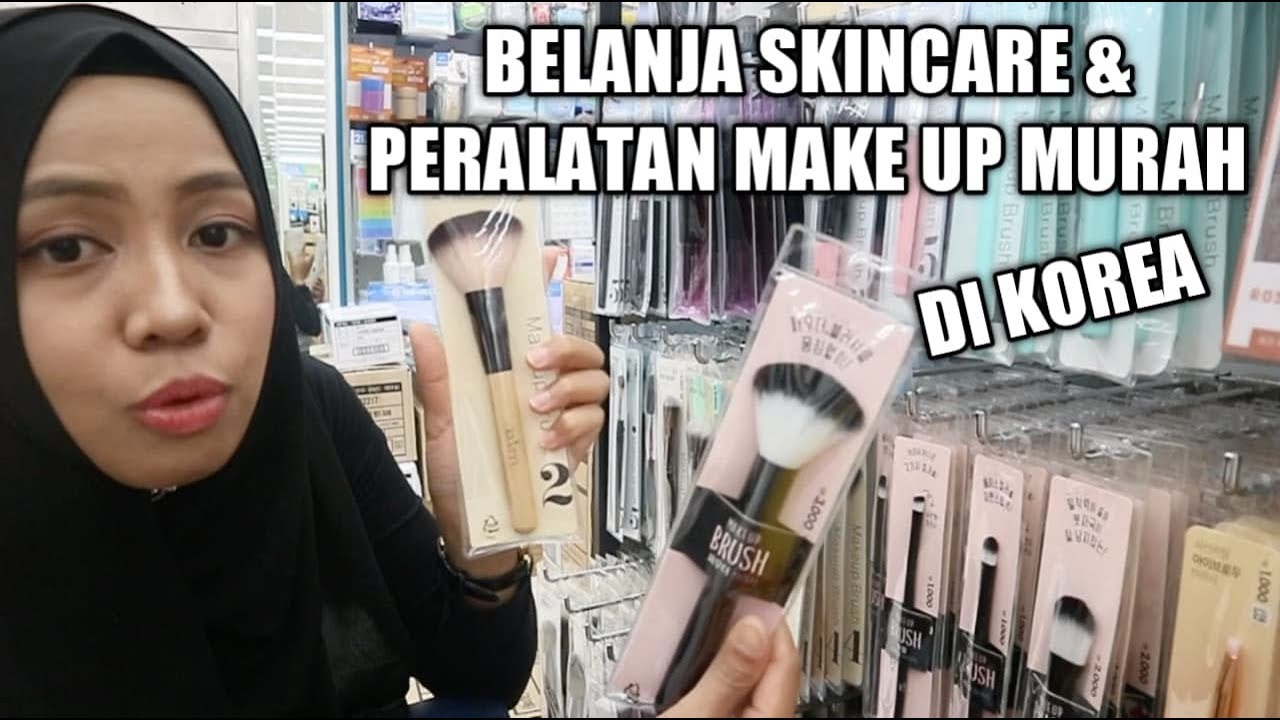 BELANJA SKINCARE & PERALATAN MAKE UP MURAH DI KOREA + BELI SEPATU