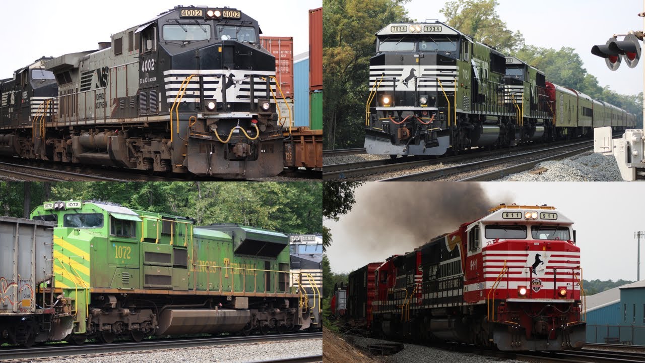 Railfanning in Altoona, PA - August 2023