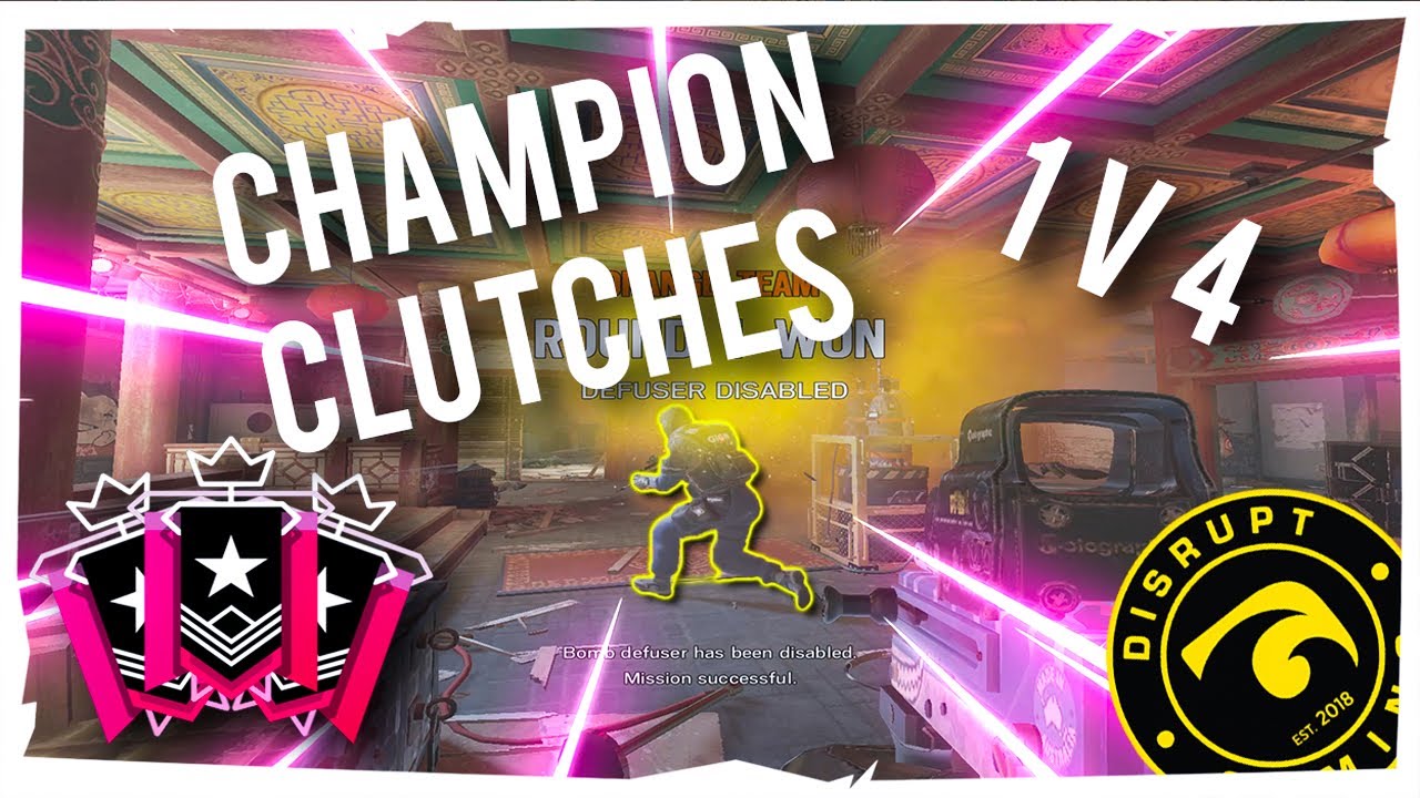 Rainbow Six Champ HighLights (DannyKilla Slammed)