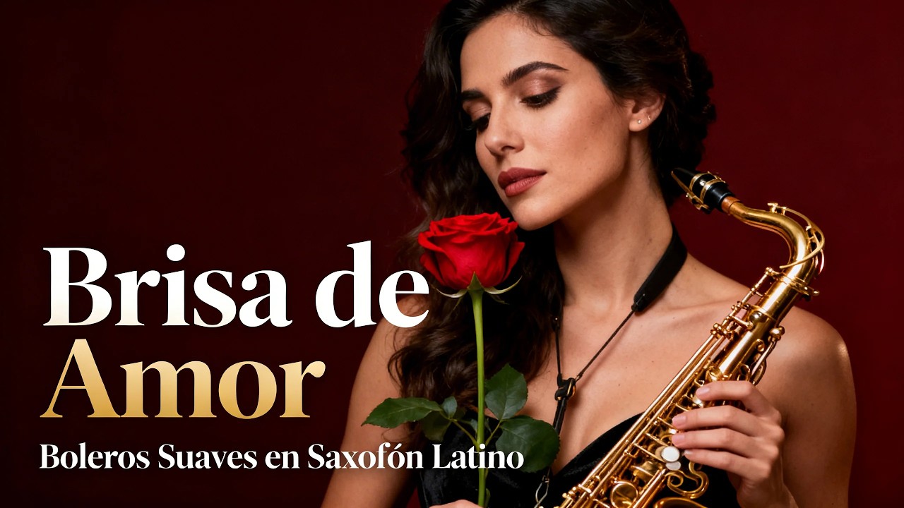 🎷 Brisa de Amor EN VIVO 🔴 Boleros Suaves en Saxofón Latino