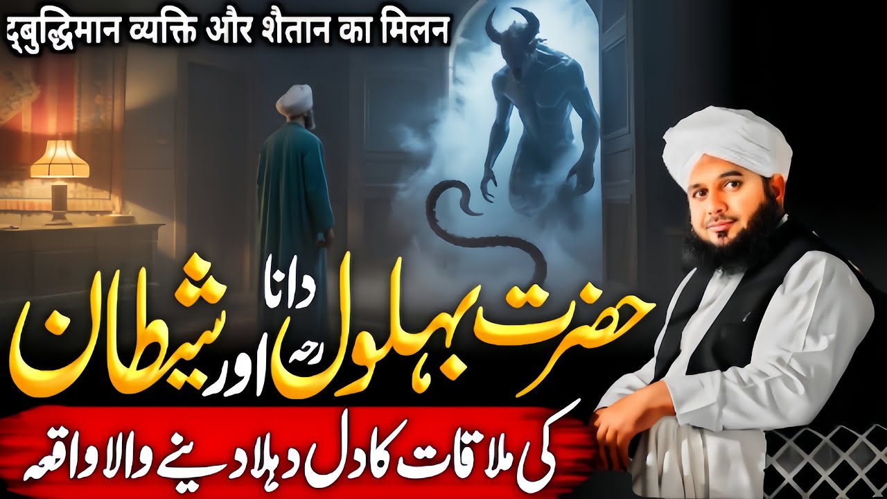 Hazrat Behlol Dana Aur Shaitan Ka Ajeeb Wakia | Emotional😭 Bayan | Ajmal Raza Qadri 