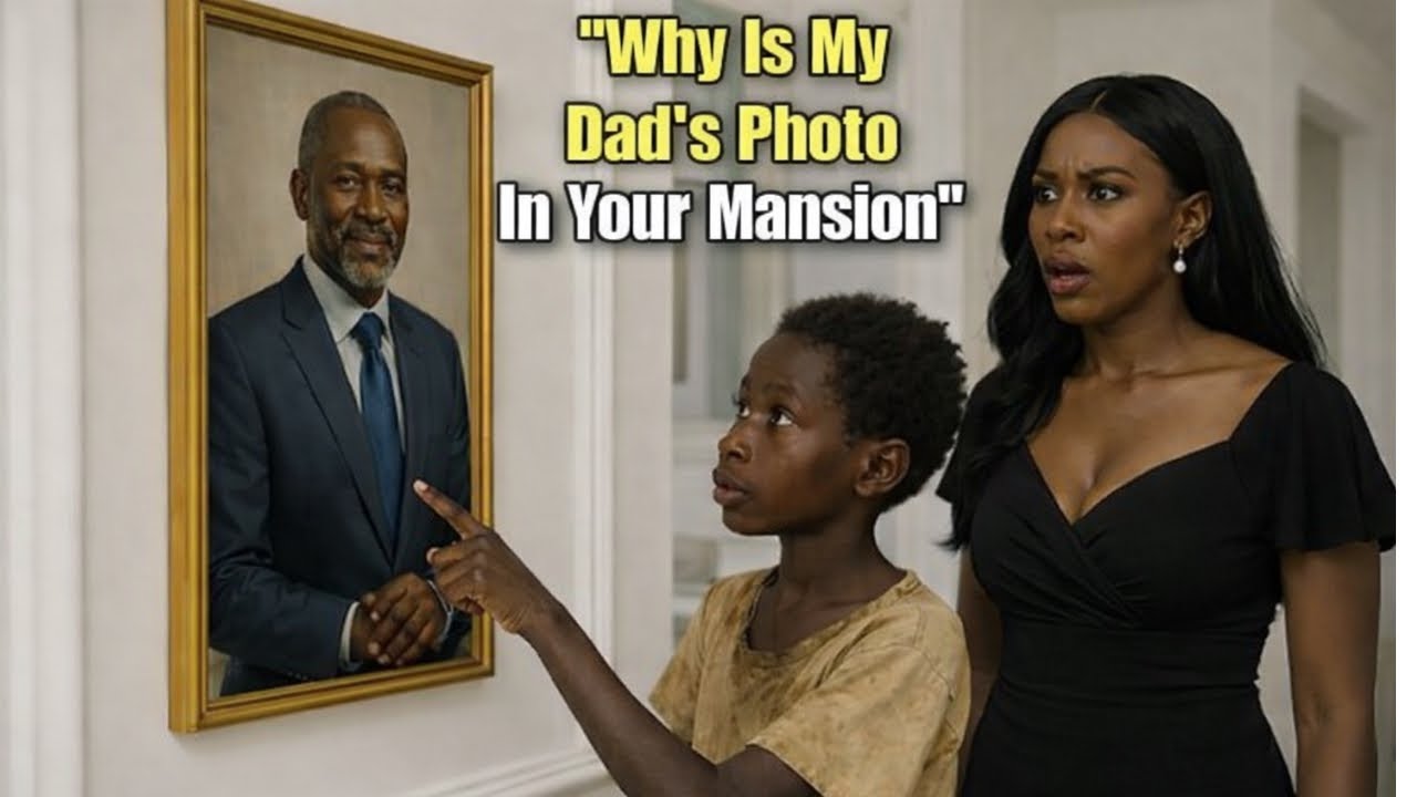 Poor Boy  Ask Billionaire Lady,Why Is My Father’s Photo In Your House?Then Something SHOCKING..