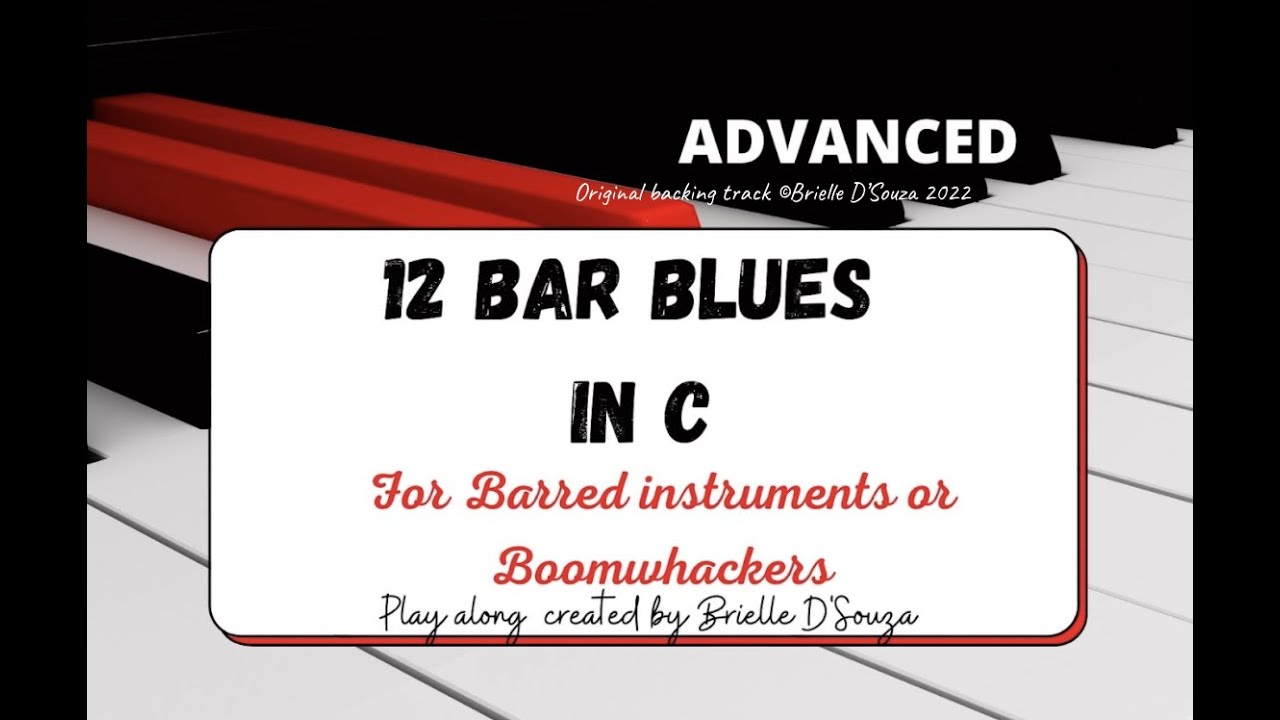 Boomwhackers /Barred instruments  12 bar Blues in C- Advanced