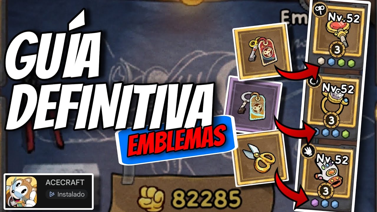 Como Usar CORRECTAMENTE Los Emblemas en Acecraft