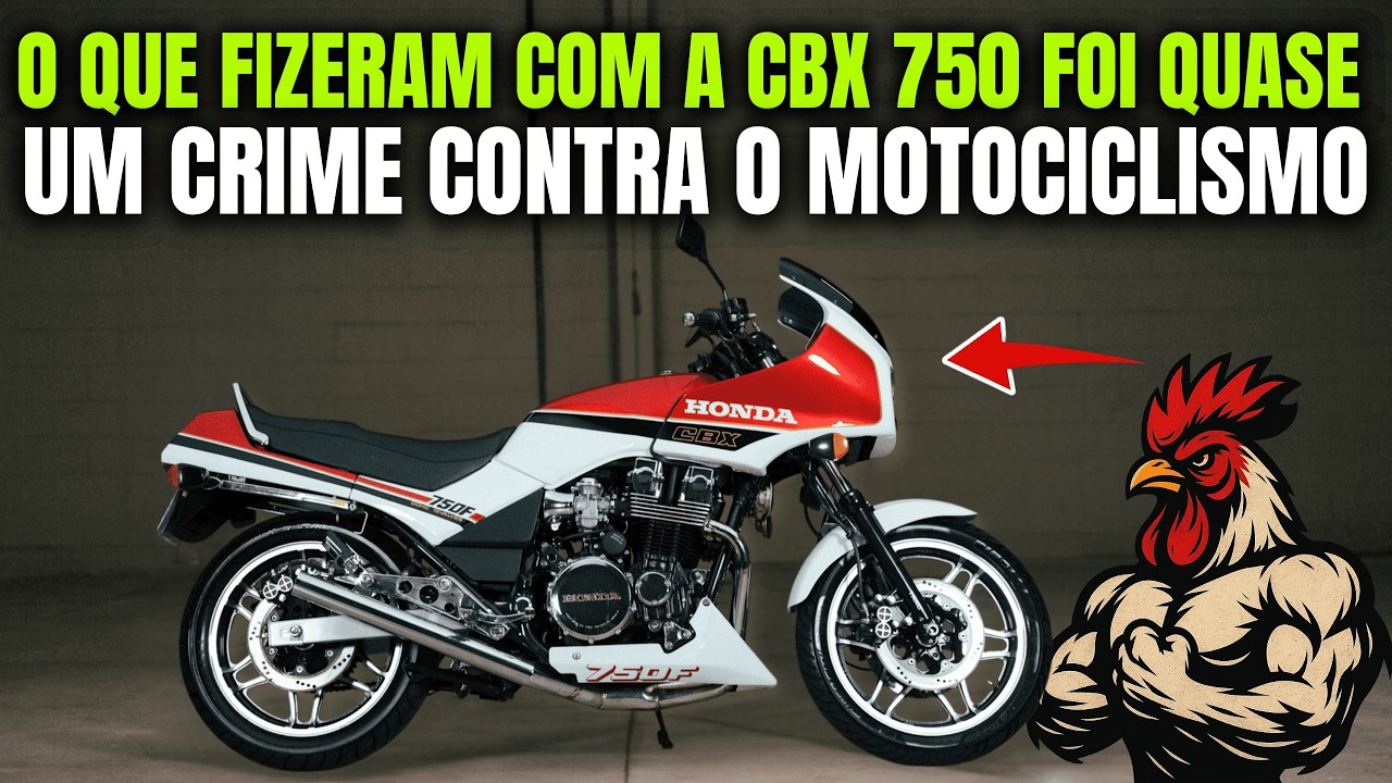 O que fez a Honda CBX 750F se tornar o maior ícone das motos esportivas no Brasil