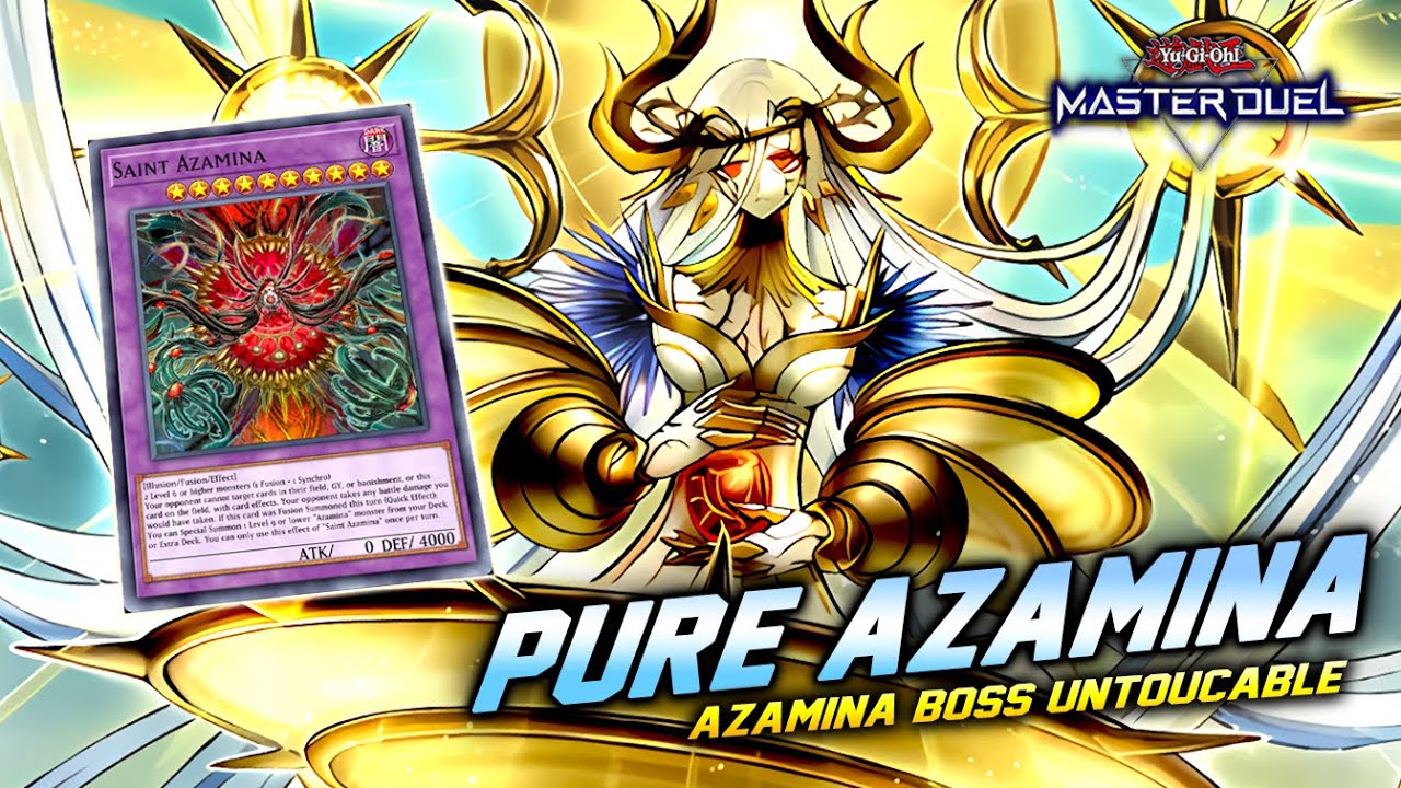 PURE NEW AZAMINA IS WILD - UNTOUCHABLE BOSS MONSTER 🔥🔥 [Master Duel]