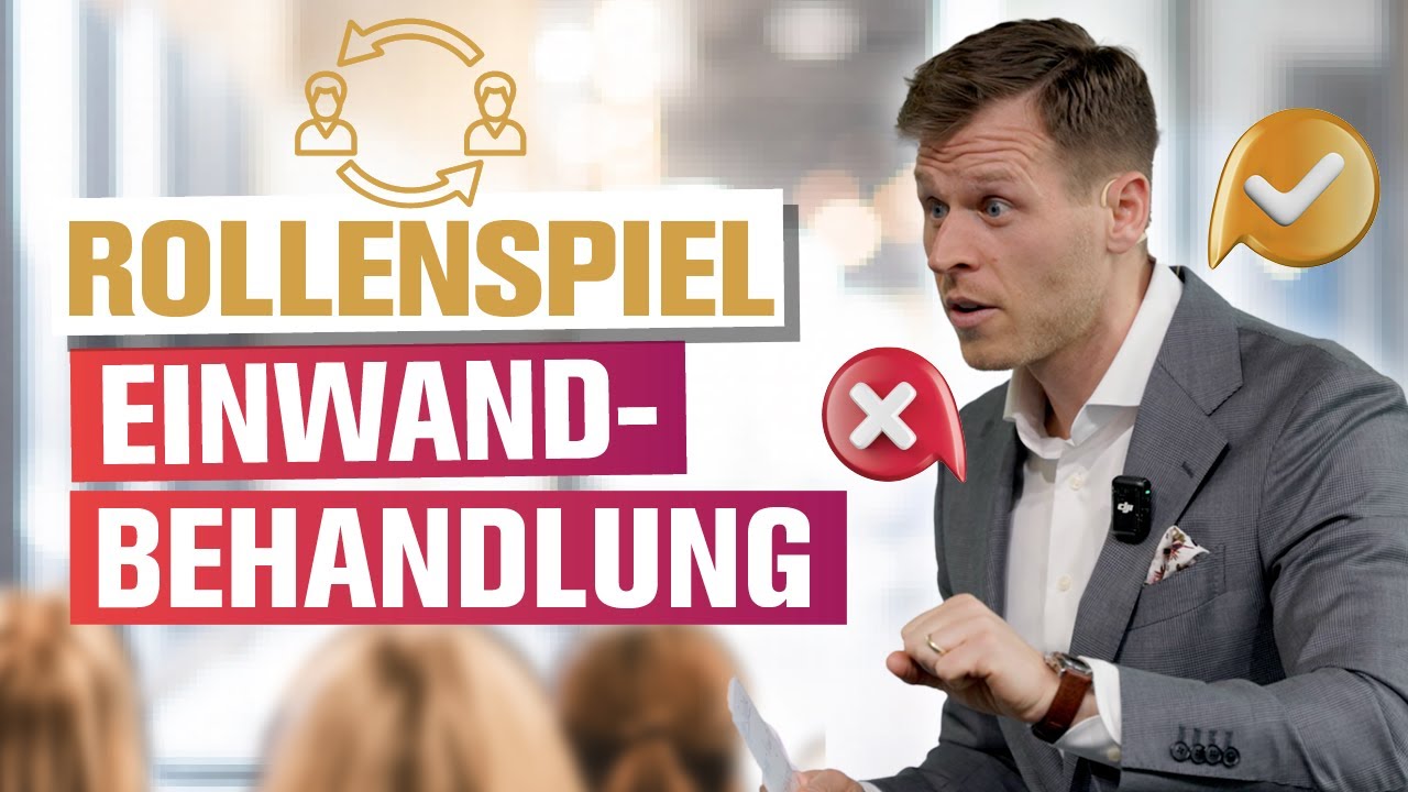 Sales Training: Einwandbehandlung Rollenspiel