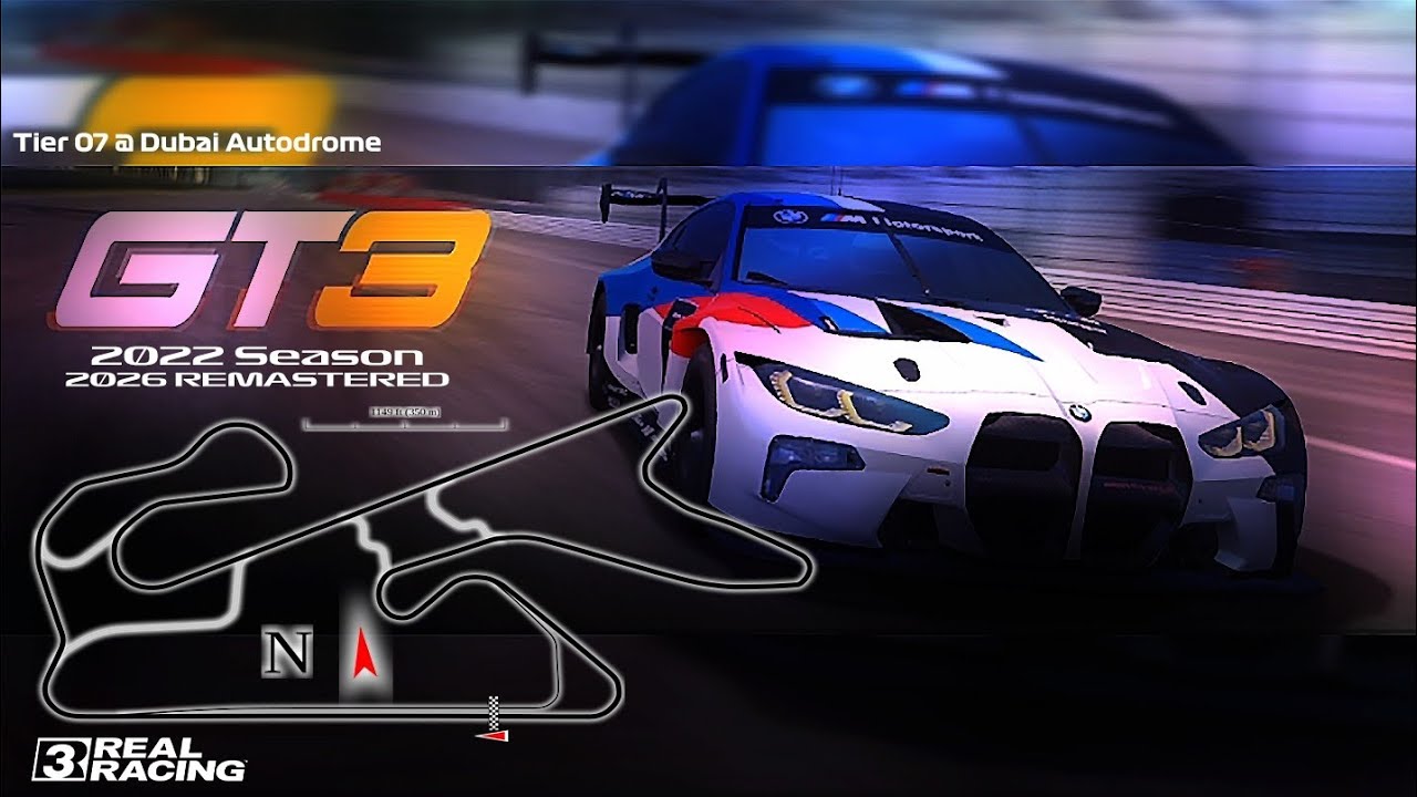 Real Racing 3 - GT3 2022 Season REMASTERED - Tier 7 (Dubai Autodrome) 🇦🇪