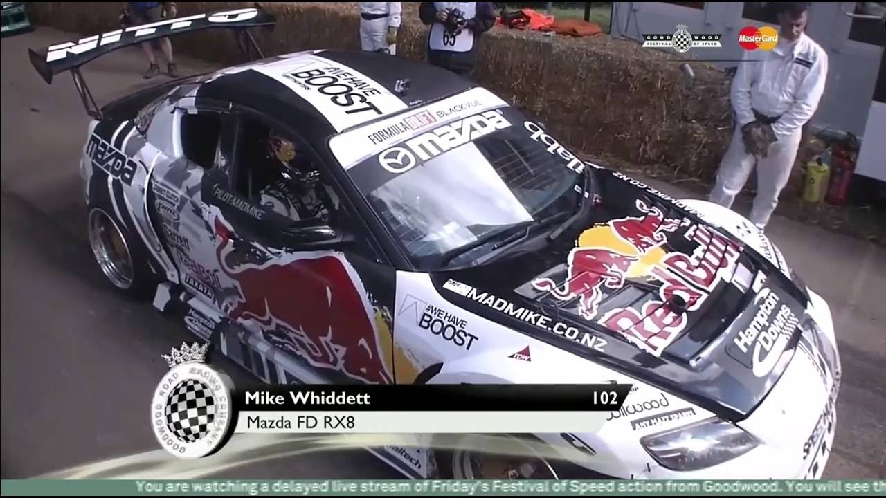 Goodwood Festival of Speed 2016 Mad Mike RX8