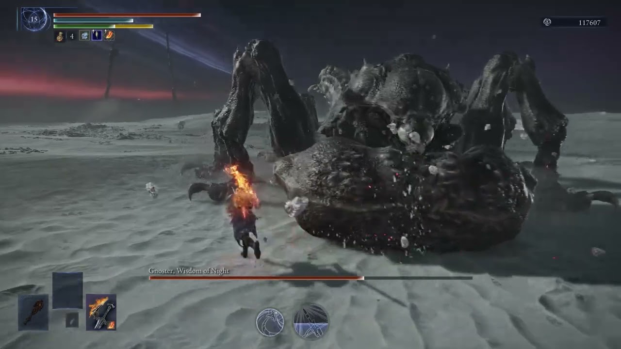 Elden Ring Nightreign No Roll/No Damage Gnoster, Wisdom of Night