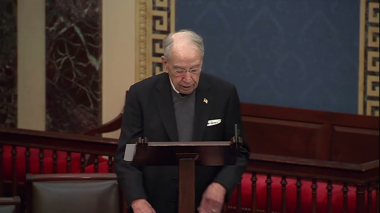 Grassley Defends Whistleblowers from Left-Leaning Media Smears