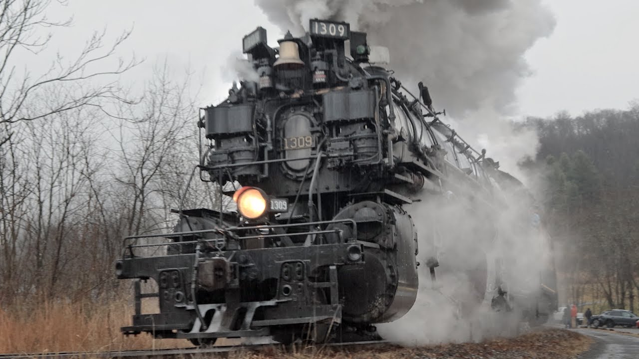 Western Maryland 1309: Thundering Through the Winter Alleghenies (4K)