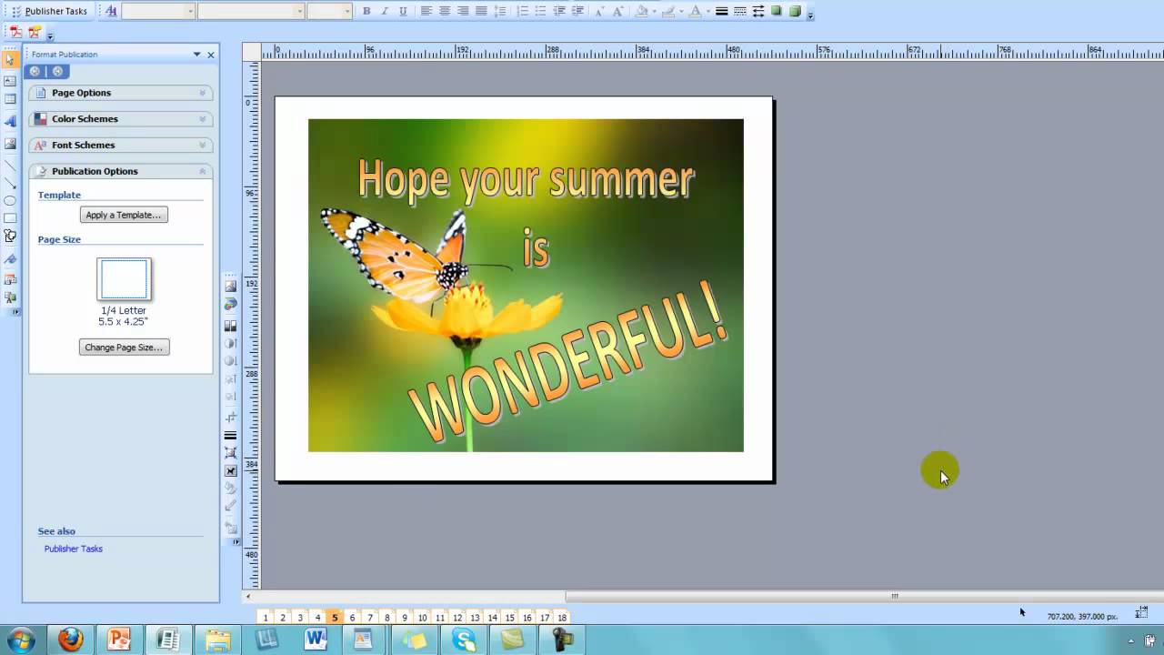 How to Edit Templates In MS Publisher files