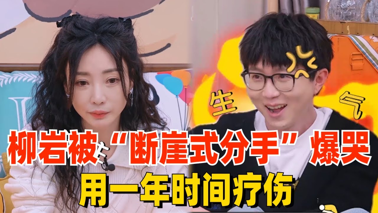 柳岩谈起上段感情爆哭！被渣男前任伤害用一年时间疗伤，李雪琴暖心安慰看哭毛不易！ | 毛雪汪 | 综艺 | 搞笑