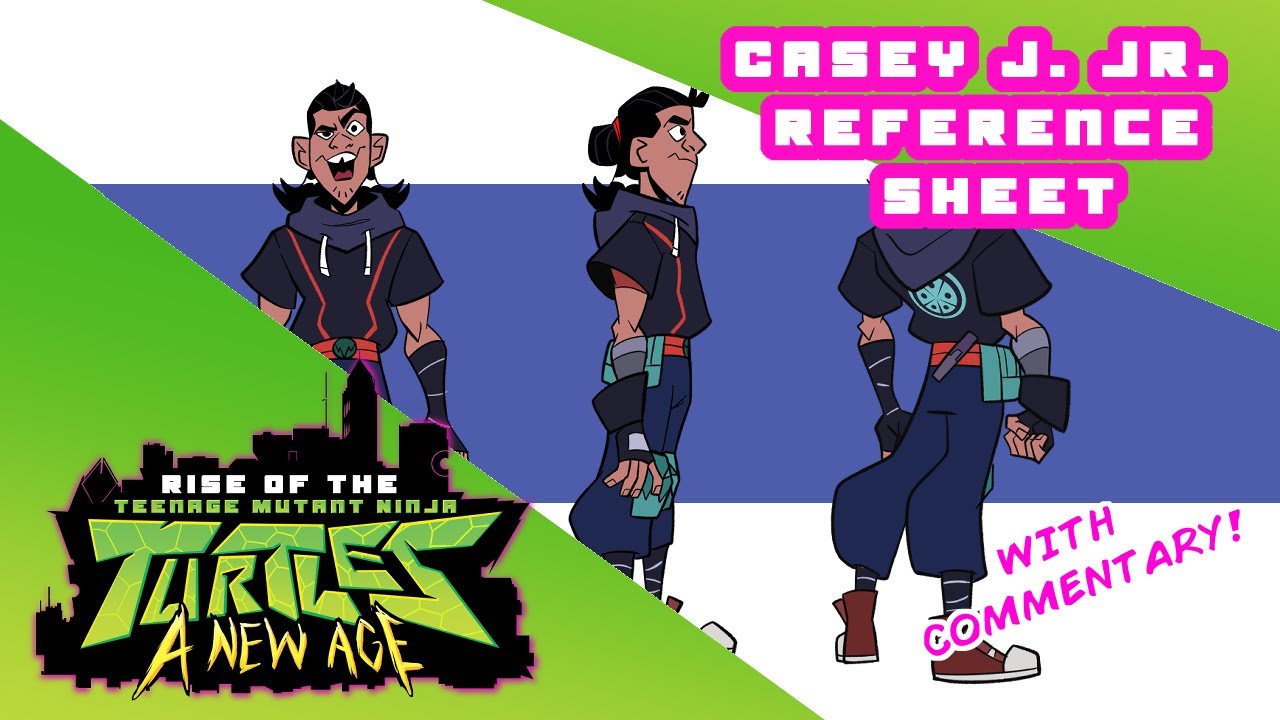 Rise~Casey Jones Jr. Reference Speed Drawing! With commentary!
