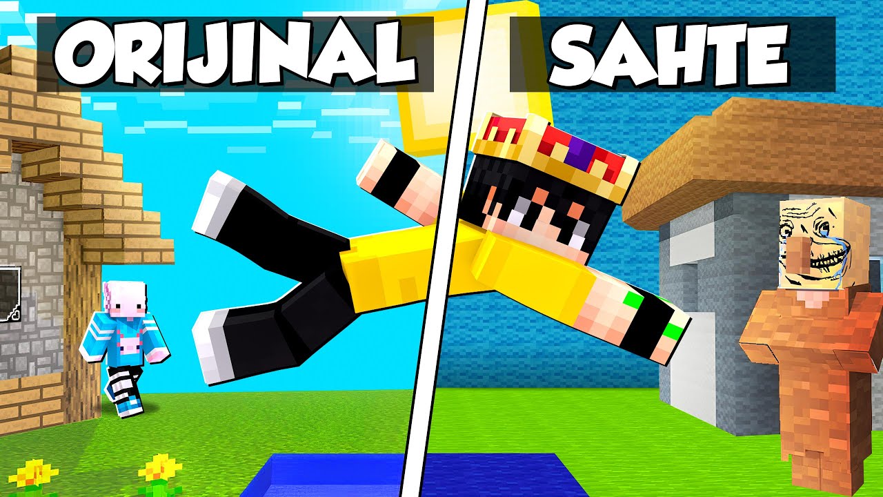 SAHTE MİNECRAFT SÜRÜMÜNDE TUZAĞA DÜŞTÜM!