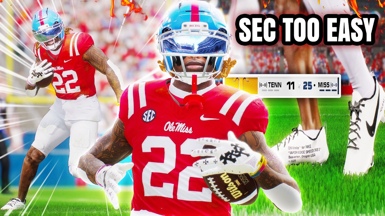 99 SPEED RB BREAKS THE SEC 💨