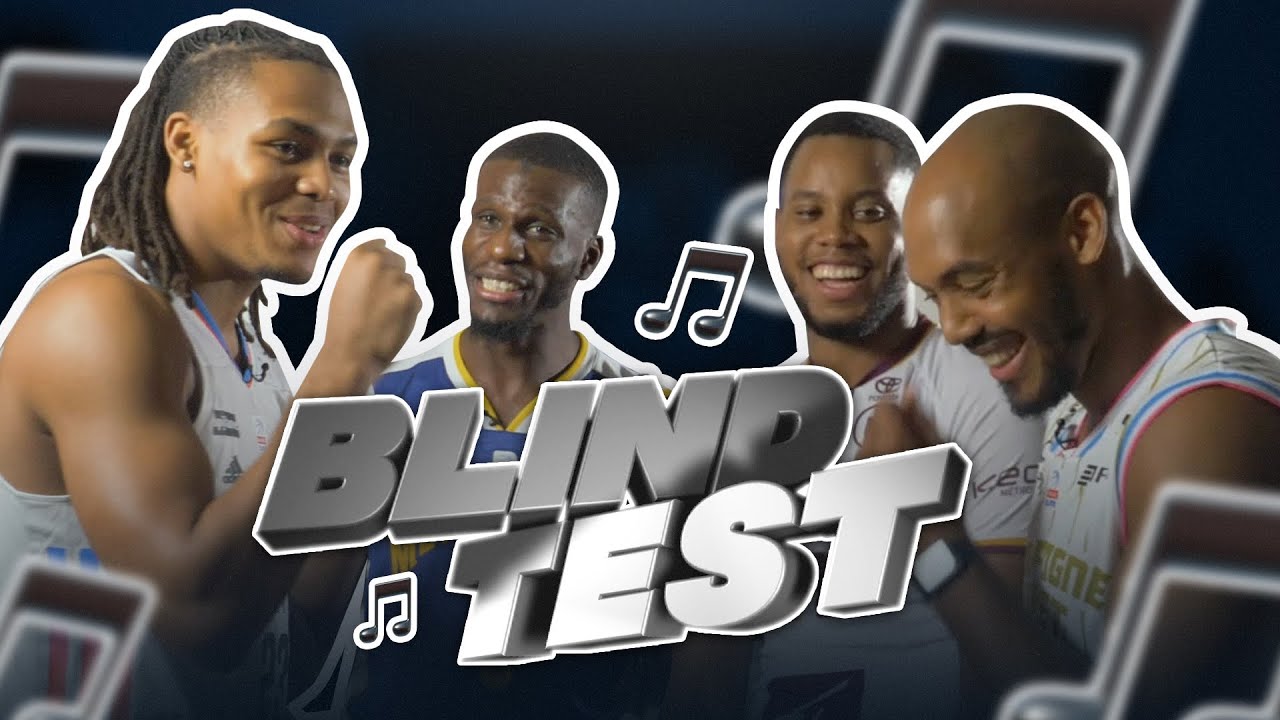 🎧🎤 BLIND TEST RAP (Konaté & Juhann Begarin vs Dinal & Jessie Begarin) | LNB Officiel