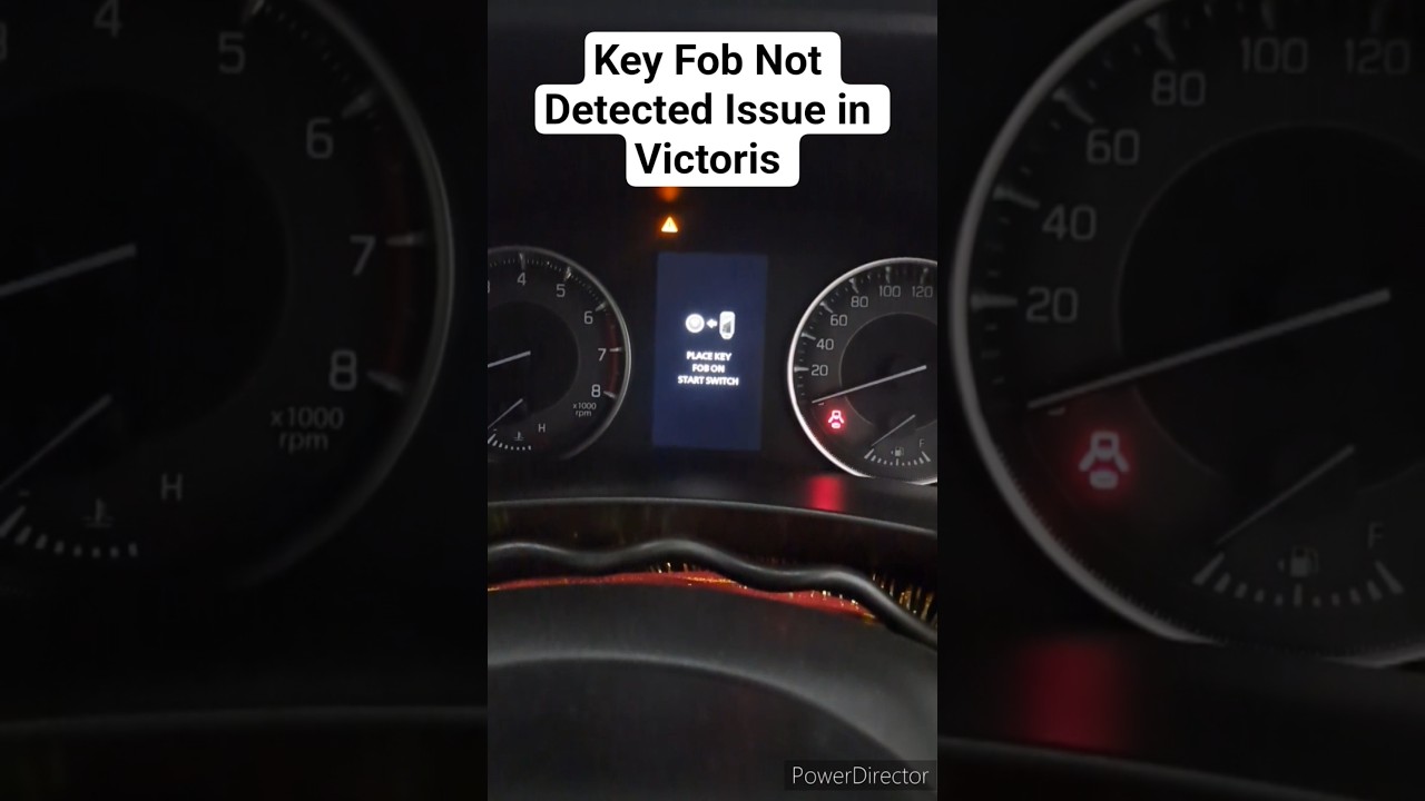 Key Fob Not Detected , Vehicle Not Starting,  Victoris Maruti Suzuki